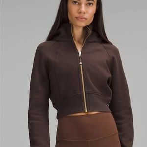 Lululemon Scuba Full-Zip Cropped Hoodie